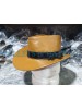 Manhattan Fedora Leather Hat
