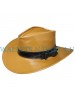 Manhattan Fedora Leather Hat