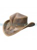 Rambler Fringed Band Leather Hat
