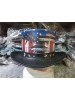 Patriotic Leather Top Hat