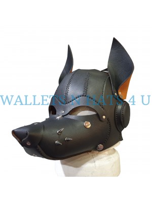 BDSM Leather Dog Mask