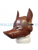 Pet Play Bondage Leather Dog Mask