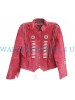 Vintage Suede Leather Fringed Jacket