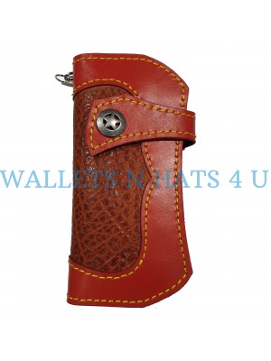 Curvy Handmade Long Biker Wallet