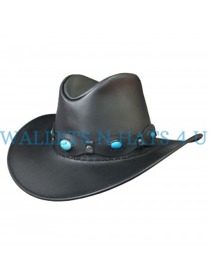 Western Leather Hat