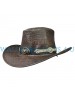 Crocodile Leather Cowboy Hat