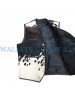 Vintage Cow Hide Unisex Western Leather Vest