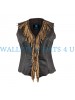  Vintage Cow Leather Ladies Vest