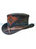 Storm Western Style Leather Top Hat