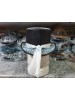 Havisham White Crusty Band Black Top Hat