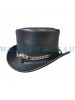 El Dorado Red Eye Skull Band Top Hat