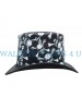 Engine Skull Leather Top Hat