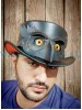 El Dorado Owl Head Leather Top Hat