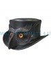 El Dorado Owl Head Leather Top Hat