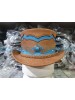 Voodoo Hatter El Dorado Double Crowned Top Hat