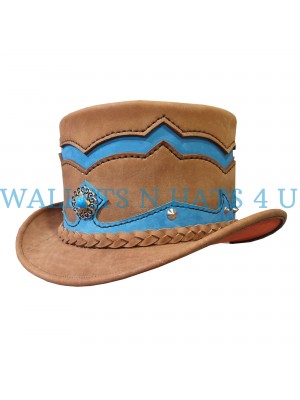 Voodoo Hatter El Dorado Double Crowned Top Hat