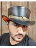 Voodoo Hatter Rodeo King Short Top Leather Hat