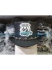 Voodoo Hatter El Dorado Route66 Leather Top Hat