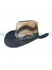 Cowboy Leather Hat- Double Crowned Rodeo