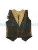Suede Leather Fringe Vest