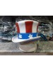 Uncle Sam Leather Top Hat