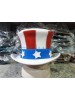 Uncle Sam Leather Top Hat