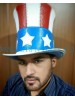 Uncle Sam Leather Top Hat 2