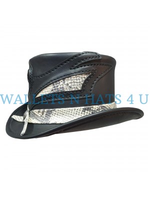 Storm 2 Western Leather Top Hat