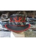 Steampunk Gothic El Dorado Leather Top Hat