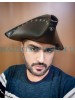 Captain Jack Sparrow Tricorn Leather Hat