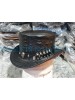 Crocodile Hunters Leather Top Hat