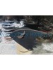 Bloodbone 4 Hunters Black Suede Leather Hat