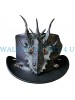 Dragon Of Darkness Leather Top Hat